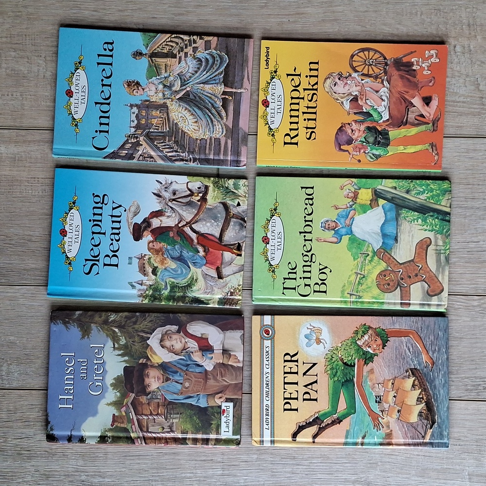 6 x Classic Fairy Tale Ladybird Books